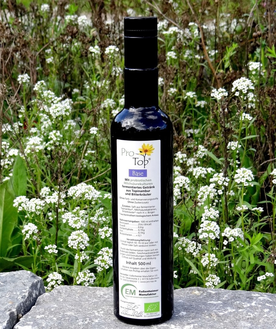 Mehr über den Artikel erfahren Entgiften, entsäuern, Mineralien auffüllen,  sowie Magen, Darm und Leber unterstützen. – 7 Gründe für Pro Top Base