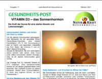 VITAMIN D3 – das Sonnenhormon – Die Kraft der Sonne für eine starke Abwehr und Lebensenergie!