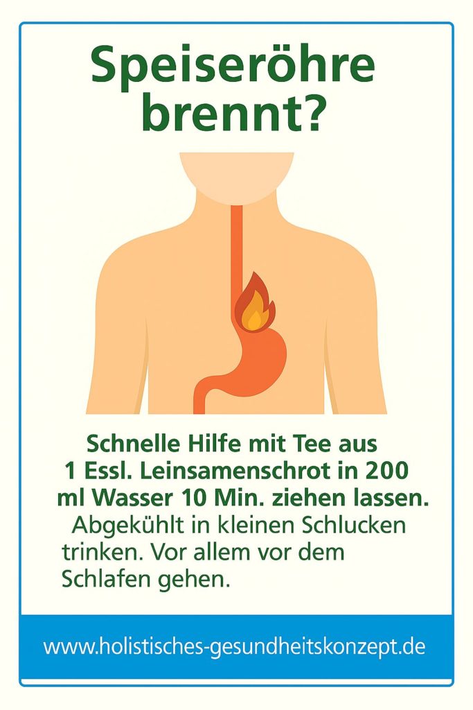 Sodbrennen – eine Volksbeschwerde mit Wohlstandsprägung