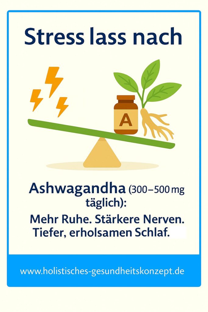 Stress lass nach – mit Ashwagandha