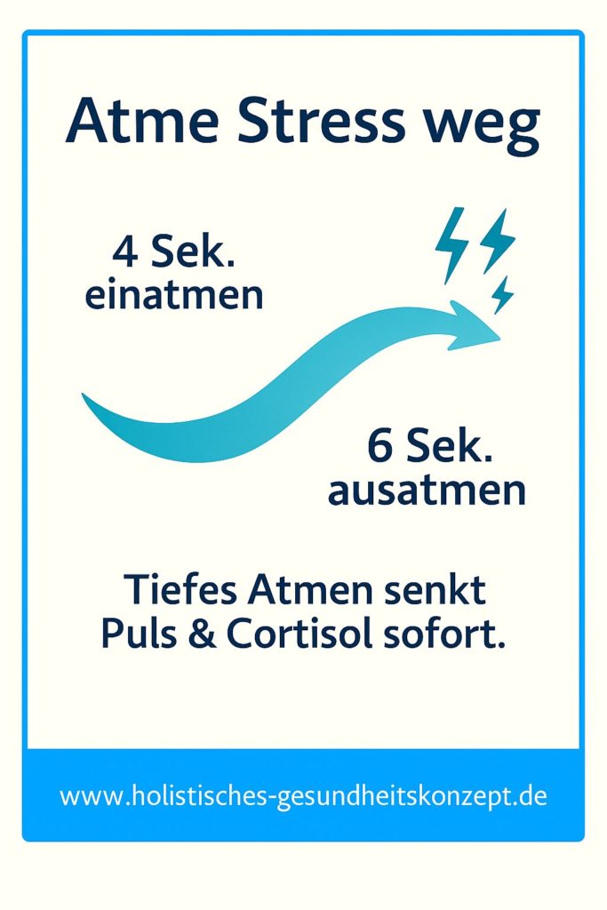Atme Stress weg