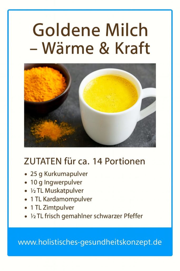 Goldene Milch – Wärme und Kraft